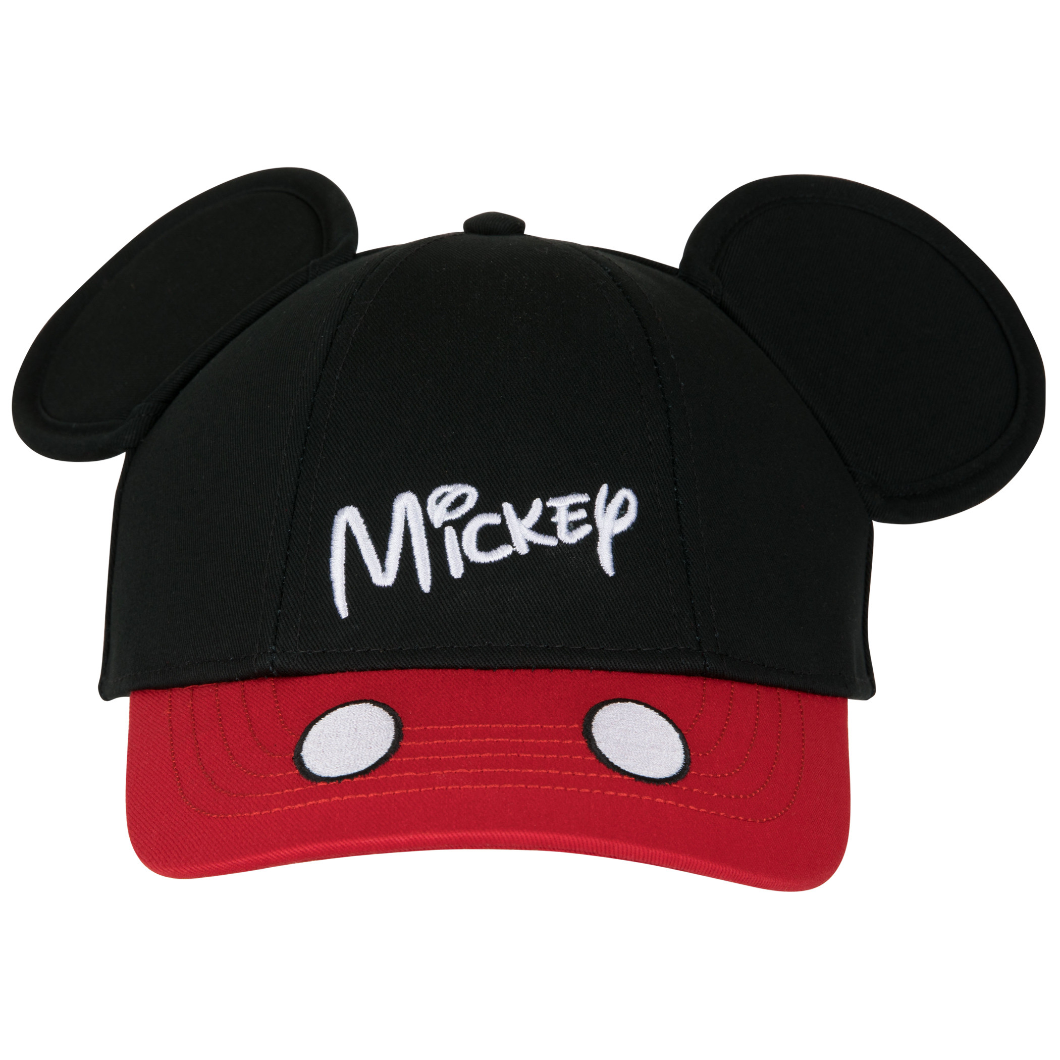 Mickey Mouse Signature Embroidered Youth Cap with 3D Ears